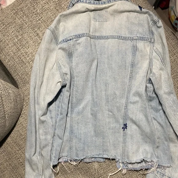 Floral Jean Jacket - Picture 5 of 8